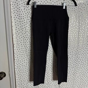 Alo Yoga Black Cropped